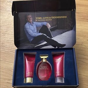 Love Women's Fragrance & Body Trio – Red Michael Bolton time life and tenderness